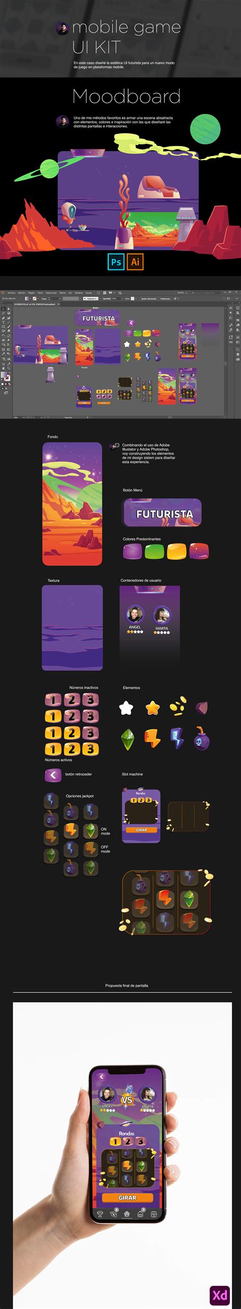 MOBILE GAME UI KIT :: Behance