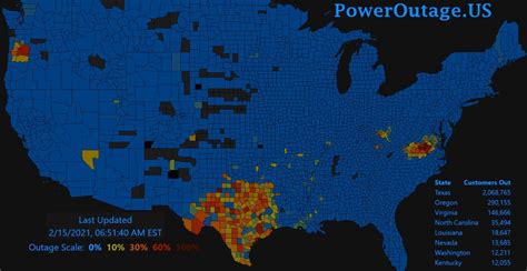 Power Outage Usa Map – Topographic Map of Usa with States