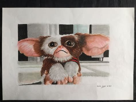 Gremlins Gizmo Drawing