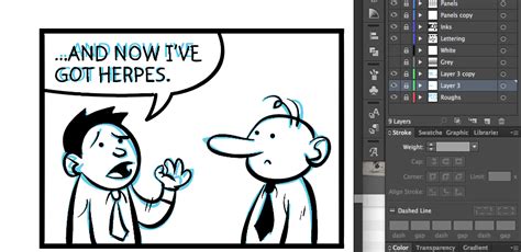 How I Create Comics in Adobe Illustrator | Max Riffner