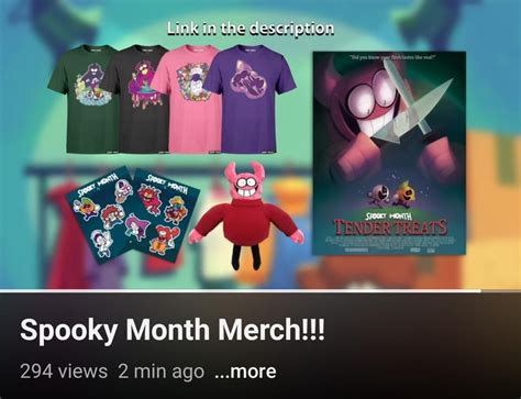 SPOOKY MERCH : r/spookymonth