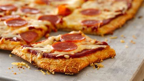 Parmesan Crusted Pepperoni Pizza recipe from Pillsbury.com