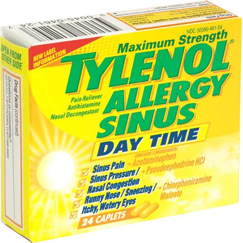 Tylenol Algy Sinus Caplets | Allergy & Sinus | Quality Foods