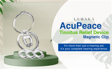 Luhaka™ AcuPeace Tinnitus Relief Magnetic Clip - Wizzgoo