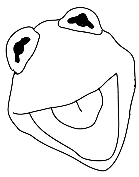 Kermit Colouring Pages - ClipArt Best