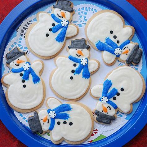 Christmas Snowman Cookies Ideas | Food and Drink