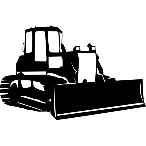 Bulldozer v2 Wall Sticker / Decal - World of Wall Stickers