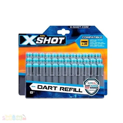 X-SHOT - Excel Refill Pile, 36 stk - Nerf Gun - altileg.dk