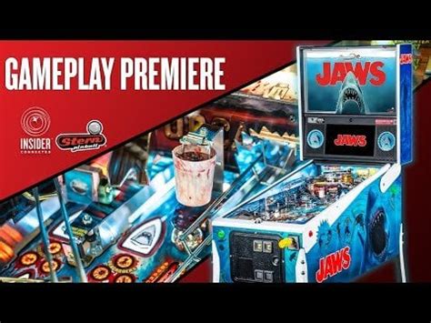 Jaws gameplay premiere : r/pinball