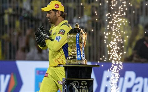 IPL 2023: MS Dhoni signs on camera as CSK clinch record-equalling fifth IPL trophy