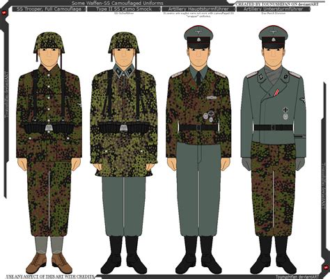 Some Waffen-SS Camouflage Uniforms by Grand-Lobster-King on DeviantArt