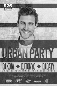 Free Urban Party Flyer Template in PSD - PSDFlyer