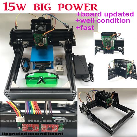 15000MW diy laser engraving machine,15W laser_AS 5,steel engrave ...