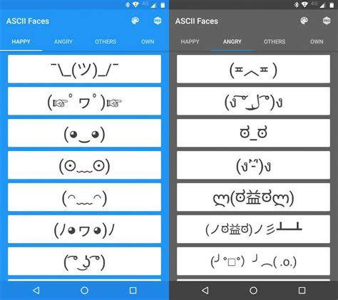 Maitiro ekuisa ASCII emoticons mune chero application