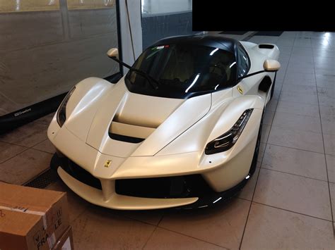 Matte pearl white LaFerrari (3264x2448) (x-post /r/cars) : carporn