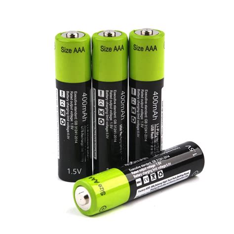 Rechargeable battery 1.5V 400mAh AAA rechargeable accumulator battery batteries Digital cameras ...