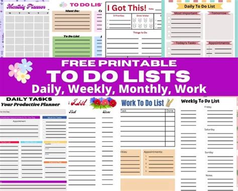 #todolist #organize #freeprintable Archives | Happy Mom Hacks