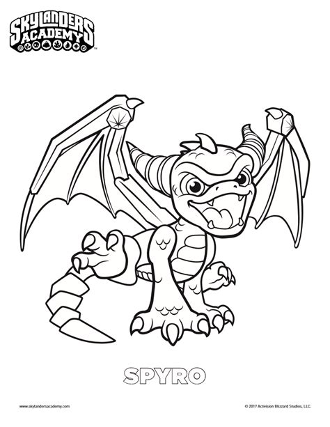 Skylanders Coloring Pages For Boys Coloring Pages