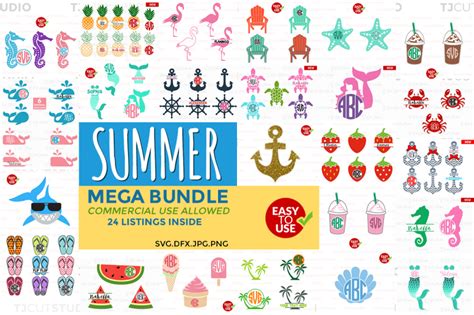 Summer Bundle svg, svg bundle, Summer svg. By MStudio | TheHungryJPEG