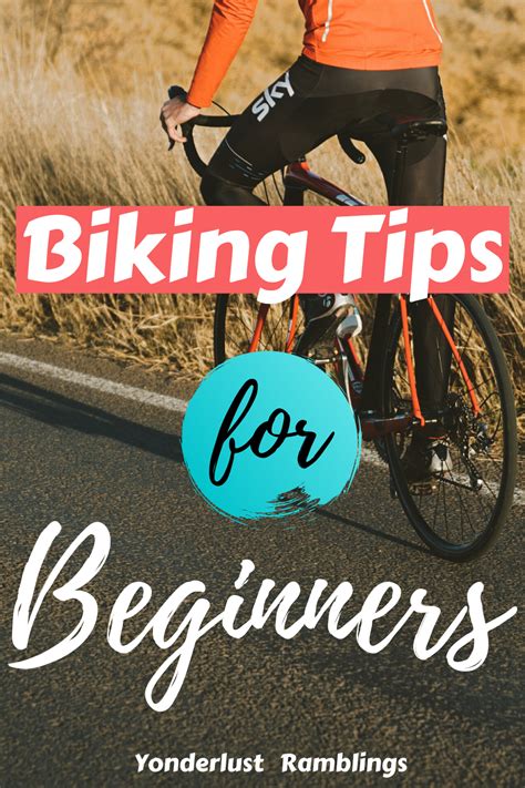 Biking Tips for Beginners | Cycling for beginners, Biking workout, Bike riding tips