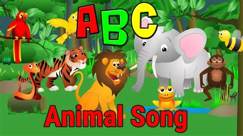 Animal Alphabet With Facts Song