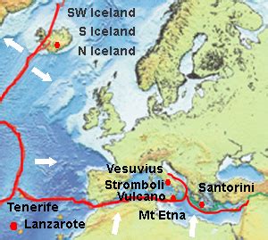 Why are there volcanoes in Europe? Find out about Italian volcanoes , Iceland volcanoes ,Greek ...