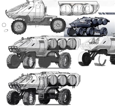 ArtStation - Truck, Robert Ryminiecki All-terrain Vehicles, Armored Vehicles, Military Vehicles ...