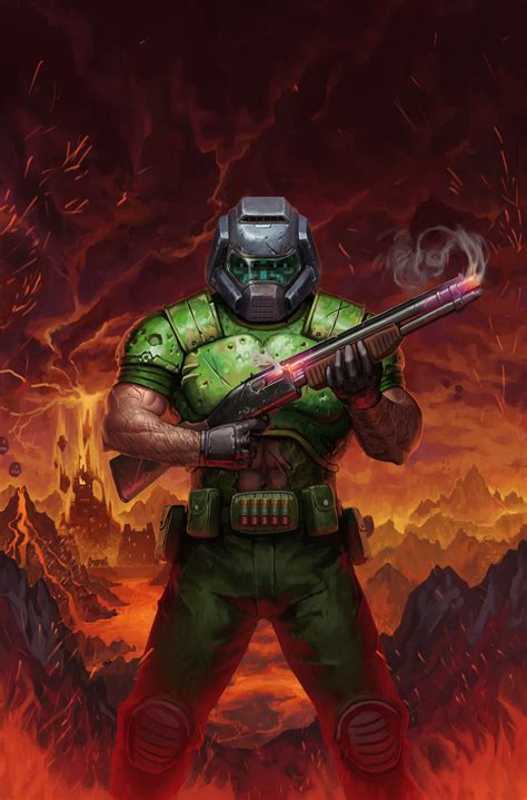 ArtStation - Doom Marine