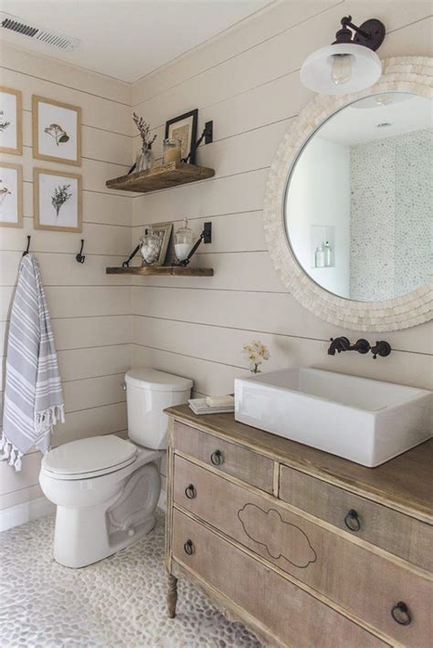 39++ Farmhouse bathroom with shiplap model | farmhousestation