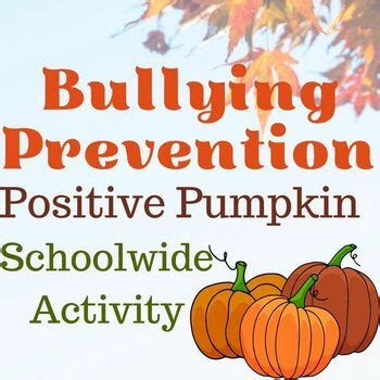 Bullying Prevention Classroom or Schoolwide Activity by Aquarius Barnett