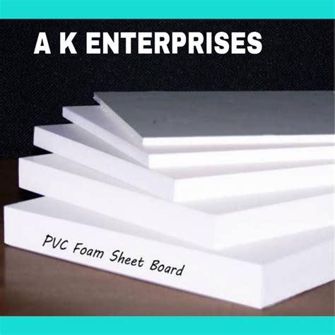 White PVC Foam Boards Sheets Thickness 17 mm at Rs 135/square feet in ...