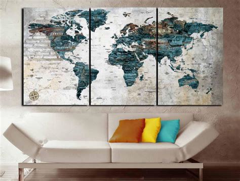 25 Selected wall art world map You Can Save It Without A Dime - ArtXPaint Wallpaper