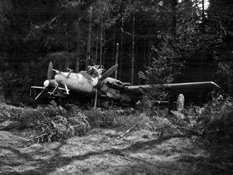 Captured Messerschmitt Bf 110G Night Fighter near Munich May 1945 | World War Photos