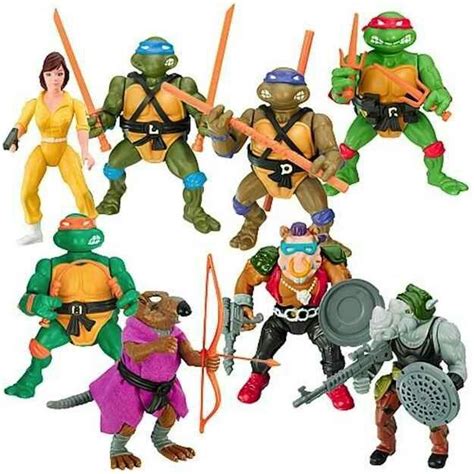 80s Ninja Turtles Action Figures