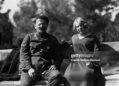 Soviet commissar of war Leon Trotsky and his wife Nathalia Sedova... News Photo - Getty Images