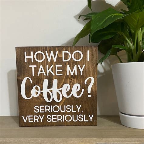 Funny Coffee Sign - Etsy