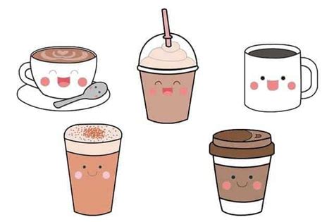 Cute Coffee Cute Easy Drawing For Kids - Learn how to draw so cute ...