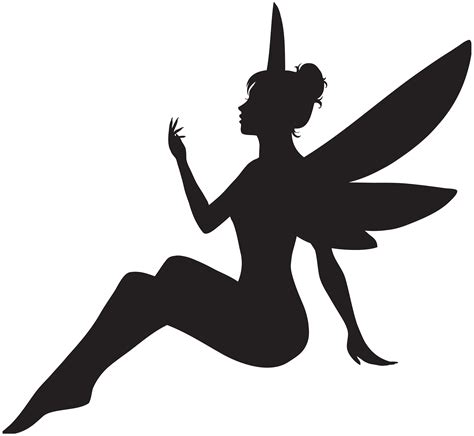 Fairy Silhouette Free at GetDrawings | Free download