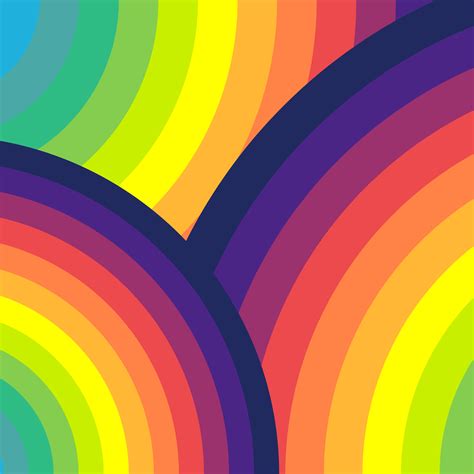 Rainbow colors Wallpaper 4K, Colorful background, Multicolor