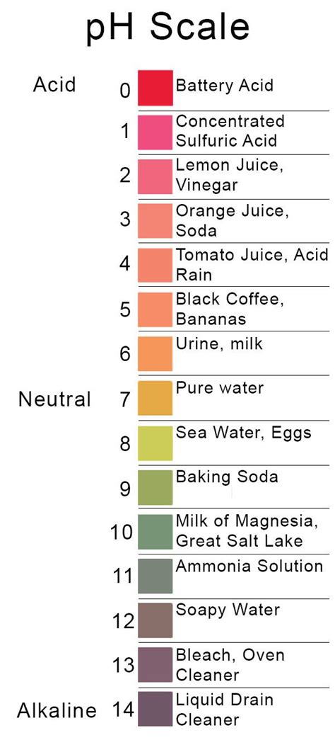 Orange Juice Ph Scale