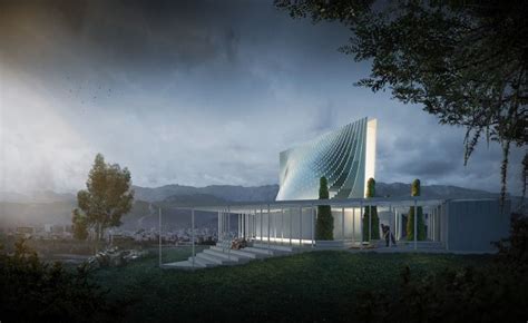 Flying Architecture on Behance | Flying architecture, 3d architectural visualization, Mosque