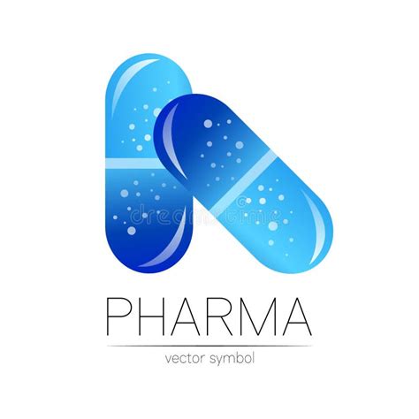 Pharmacy Vector Symbol for Pharmacist, Pharma Store, Doctor and Medicine. Modern Design Vector ...