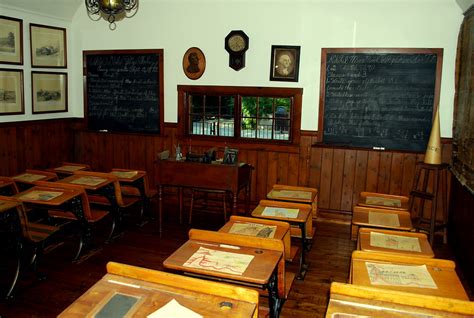 One-room School - Old Fashioned School House - House Information Center