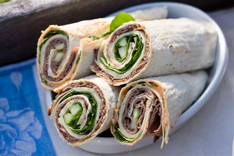 Roast Beef Wraps Recipe - Spry Living