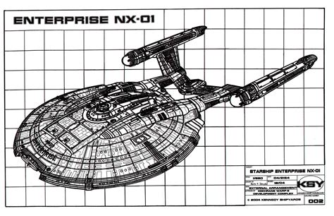 Star Trek Enterprise Blueprints