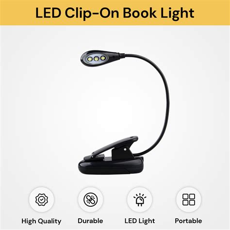 LED Clip-On Book Light