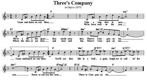 Theme From “Three’s Company”