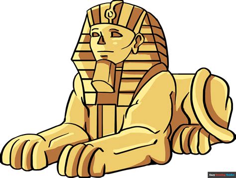 How to Draw the Sphinx - Really Easy Drawing Tutorial