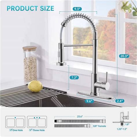 Kitchen Faucet Brushed Nickel - Bed Bath & Beyond - 38105460