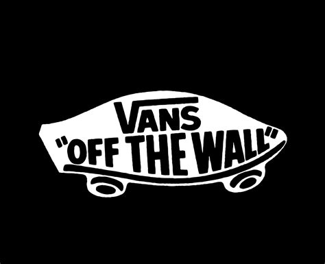 Vans Off The Wall Brand Logo White Symbol Clothes Design Icon Abstract ...